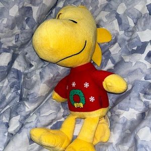Woodstock Peanuts Christmas Plush